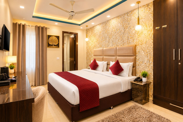 Bedroom 3, The Bed and Rock, Delhi