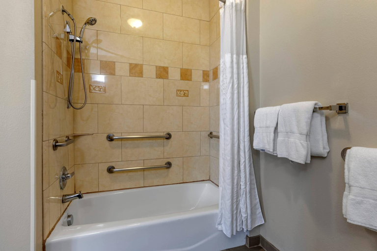 Bathroom 5, Comfort Suites Plano - Dallas North, Collin