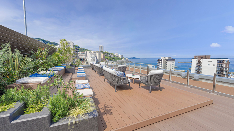 Rooftop terrace 3, Village Atami, Atami