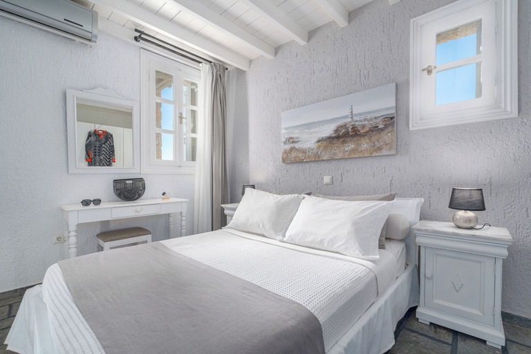 Bedroom 3, Thalasses Villas, South Aegean