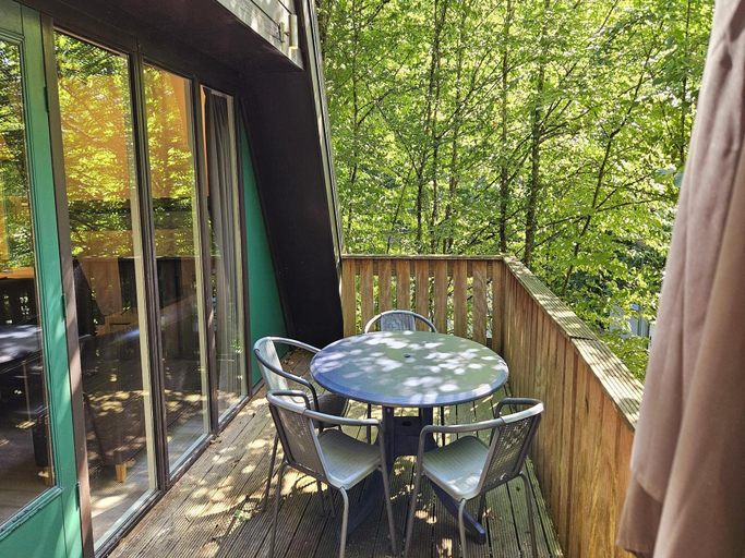 Balcony/terrace 4, Charming chalet in Durby with patio, Luxembourg
