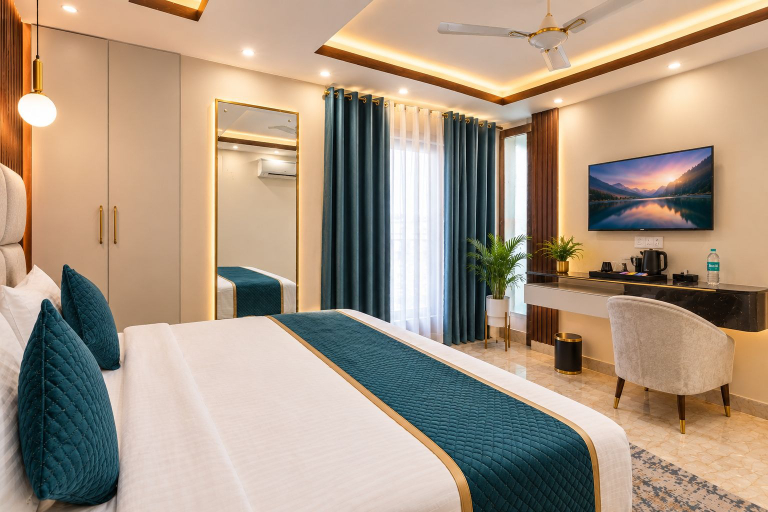Bedroom 3, The Bed and Rock, Delhi