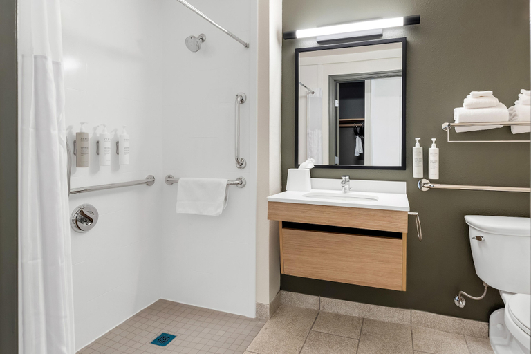 Bathroom 5, Spark by Hilton Akron Fairlawn, Summit