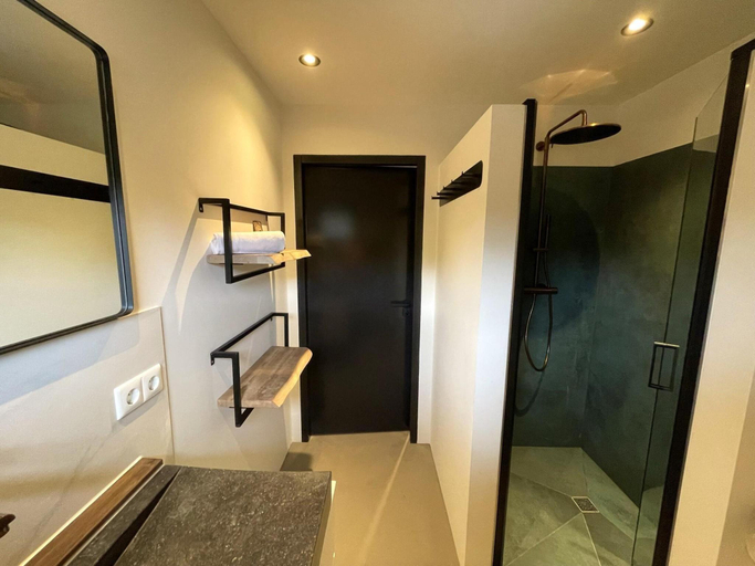 Bathroom 2, Schoorl Villa With Fireplace, Bergen