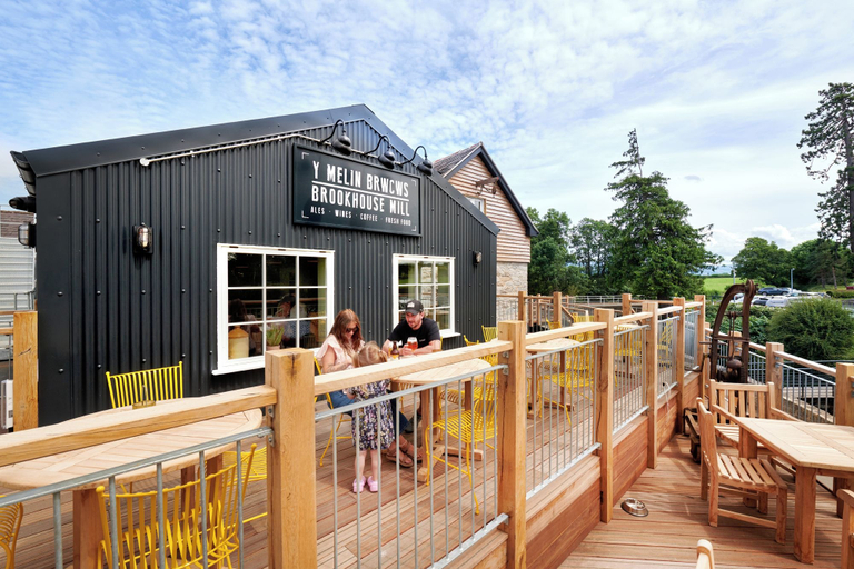 Outdoor dining 5, Brookhouse Mill, Denbighshire