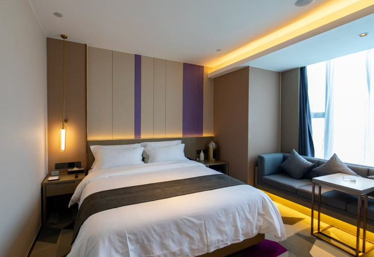 Bedroom 2, Lavande Hotel (Dongying Kenli District Government Store), Dongying