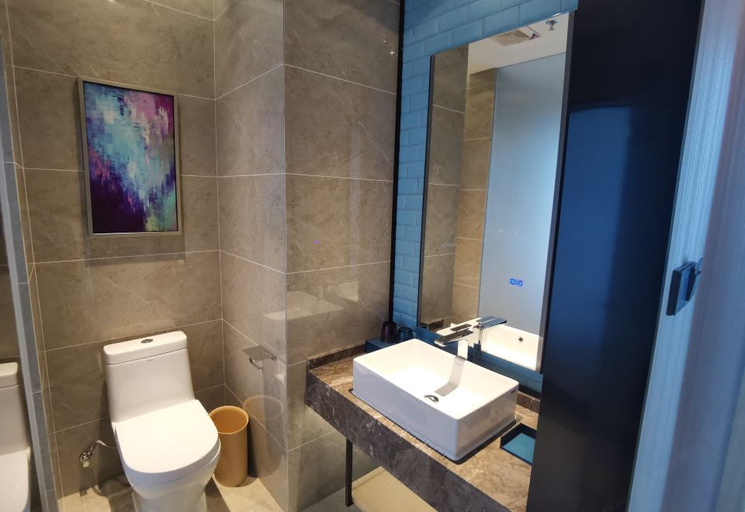 Bathroom 3, Echarm Hotel (Shenyang Beiyilu Wanda Plaza Shenyang Station), Shenyang
