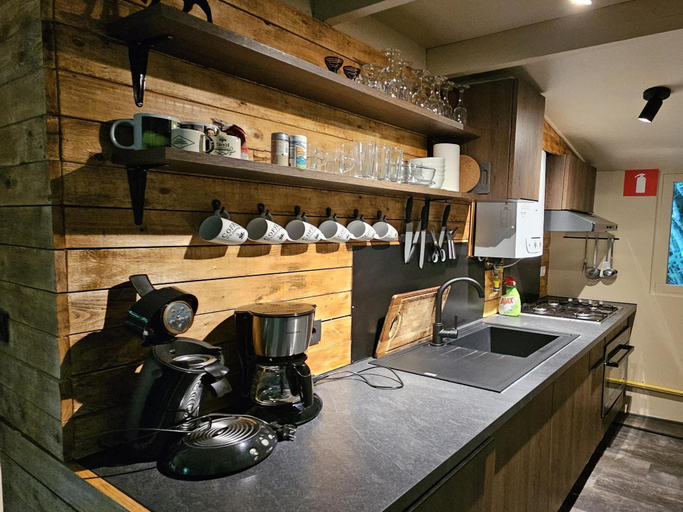 Kitchen 3, Elegant Chalet Getaway in Ardennes, Luxembourg