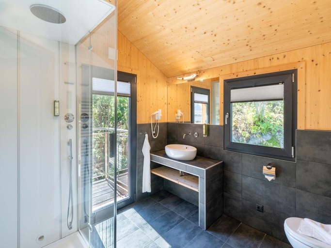 Bathroom 3, Superior chalet with sauna, Liezen