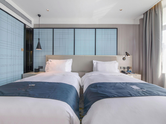 Bedroom 2, Echarm Hotel Wuhan Univerisity Hongshan Square Metro Station, Wuhan
