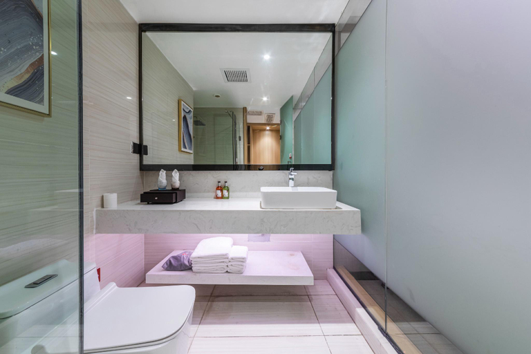 Bathroom 3, Borrman Hotel Qijiang Wanda Plaza, Chongqing
