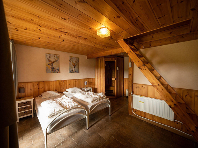 Bedroom 4, Escape in Dochamps Chalet, Luxembourg