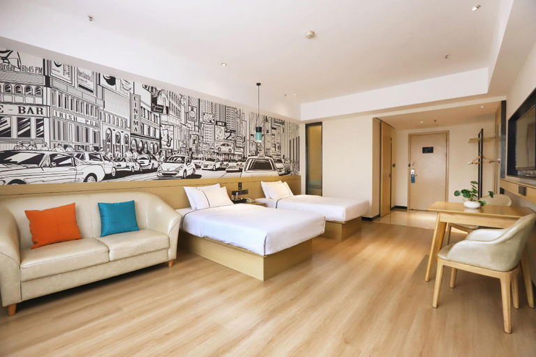 Bedroom 2, City Comfort Inn Jiangmen Pengjiang Hetang, Jiangmen
