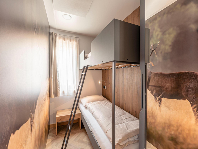 Bedroom 3, Luxury chalet with dishwasher in the area, Hermagor