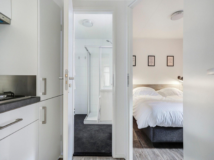 Bedroom 3, Chalet by Forest Edge with Modern Design, Hof van Twente