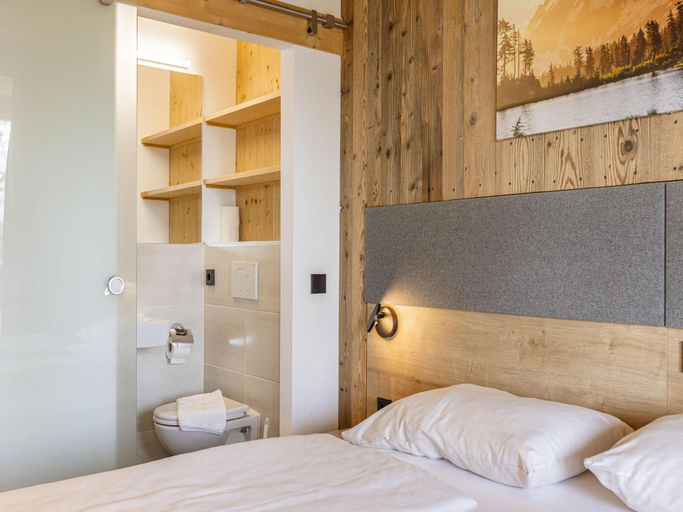 Bedroom 3, Nice chalet with finnish sauna, Liezen