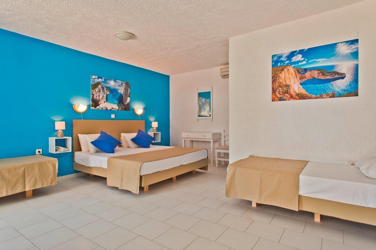 Bedroom 2, Bluu Bahari Hotel, South Aegean