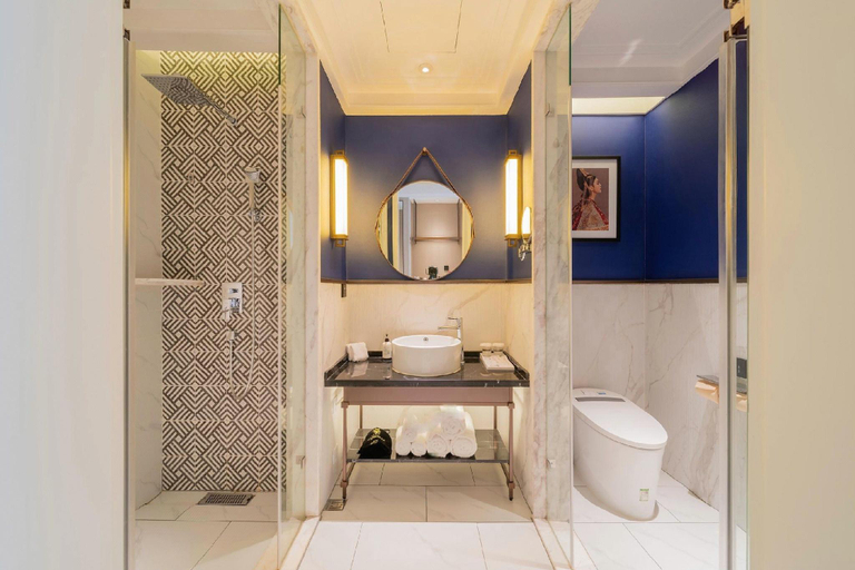 Bathroom 3, Jinjiang Metropolo Hotel Nantong University Langshan Scenic Area, Nantong