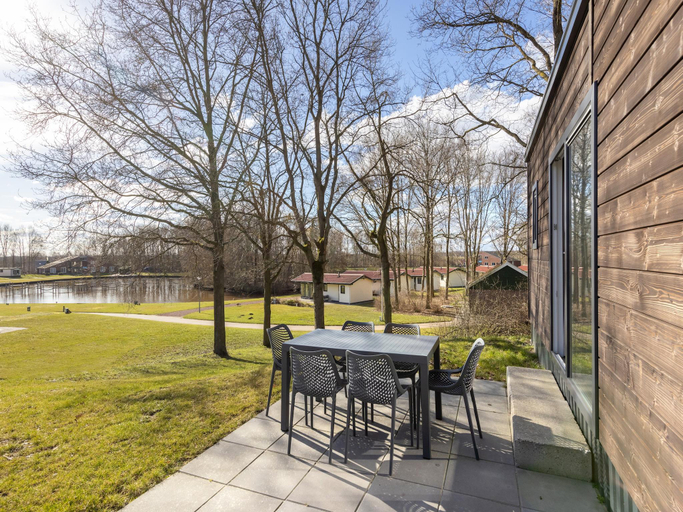 Balcony/terrace, Modern Chalet Near Forest, Aa en Hunze