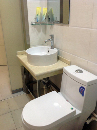 Bathroom 5, Shangbaike Express Hotel, Dezhou