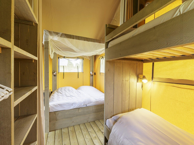 Bedroom 2, Safari Tent in Netherlands with Private Terrace, Barneveld