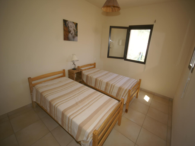 Bedroom 2, Charming villa on the heights of Sagone Bay, Corse-du-Sud