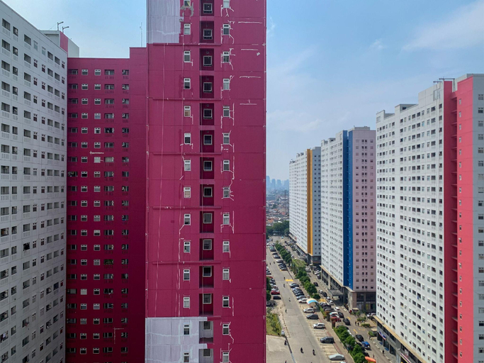 Exterior & Views 2, Comfortable 2BR Green Pramuka Apartment, Central Jakarta
