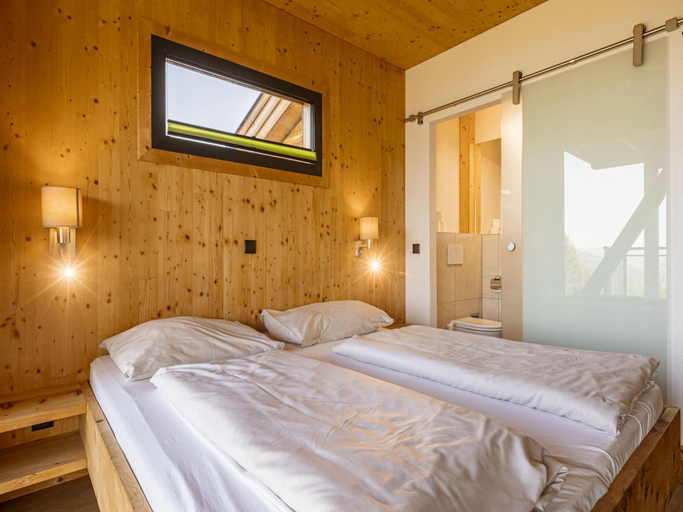 Bedroom 4, Premium chalet with sauna, Liezen
