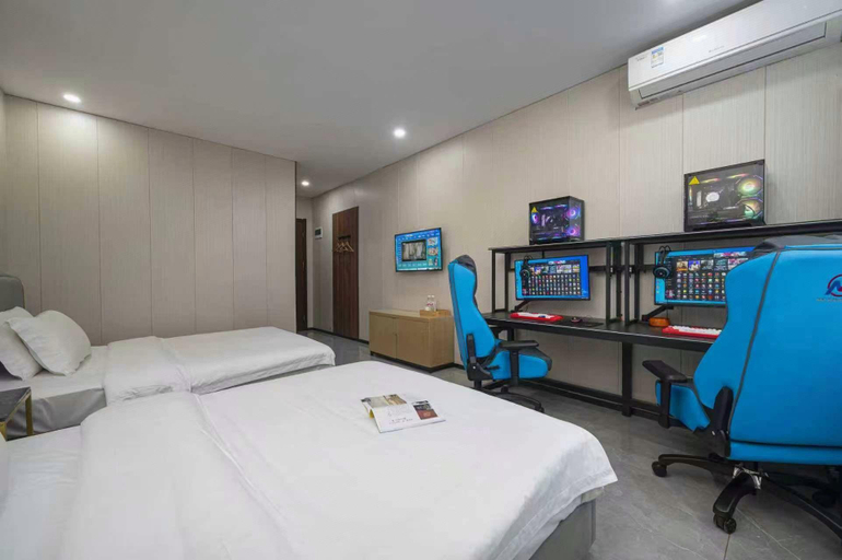 Bedroom 2, Echarm Hotel Jiayulongwan Peninsula, Xianning