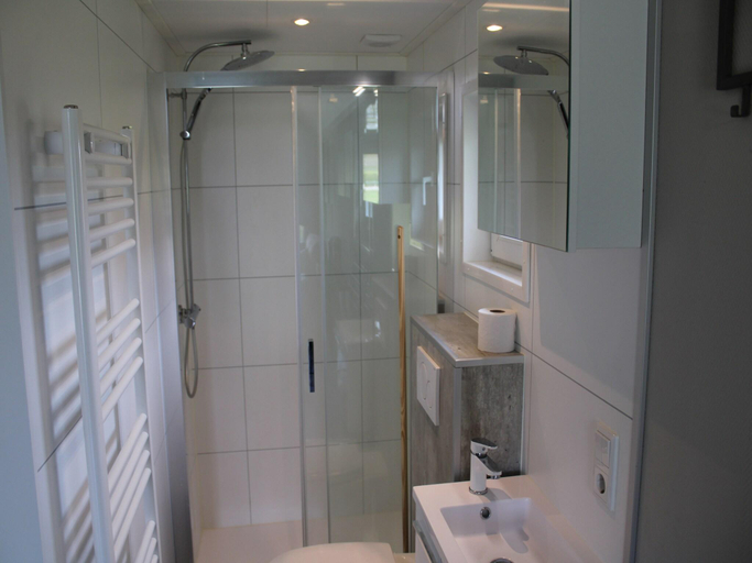 Bathroom 3, Chalet in Netherlands with Dual Terraces, Angerlo