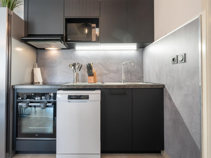 Kitchen, Serenity in Sérignan Villa, Hérault