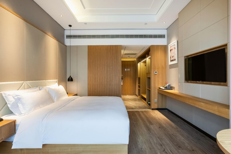 Bedroom 2, Borrman Hotel Jining Rencheng Guanghe Road, Jining