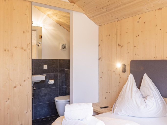 Bedroom 3, Chalet by the ski Lift With Balcony and Sauna, Innsbruck Land