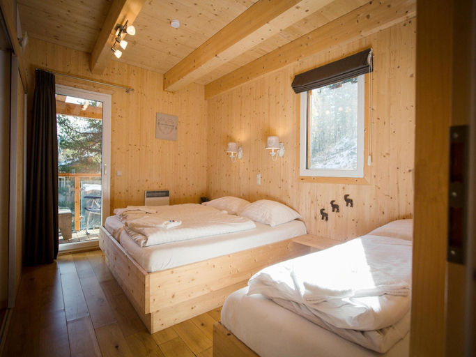 Bedroom 2, Chalet on Turracherhohe with sauna and whirlpool, Murau