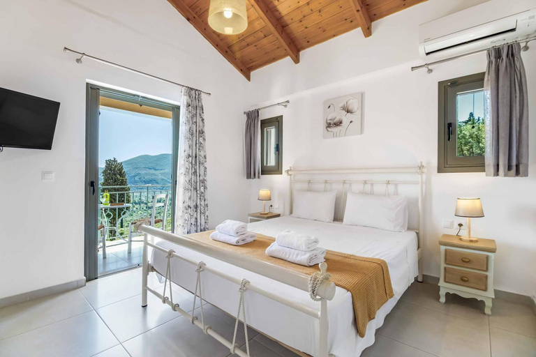 Bedroom 2, Villa Nefeli Lefkas, Ionian Islands