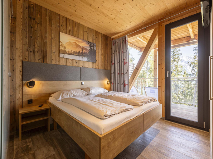 Bedroom 4, Nice chalet with finnish sauna, Liezen