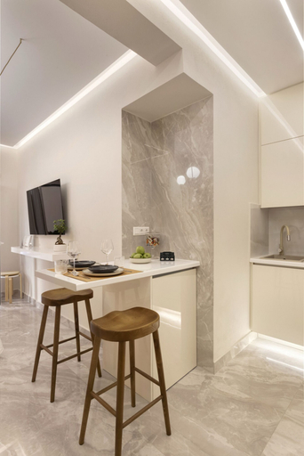 Private kitchen 5, Elegant Minimal Studio in Kerameikos, Attica