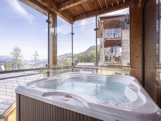 Bathroom 5, Appealing chalet with sauna, Liezen