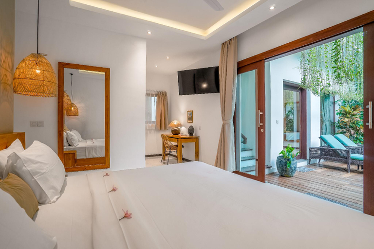 Bedroom 3, Frangipani Villa Jingga at Berawa, Badung