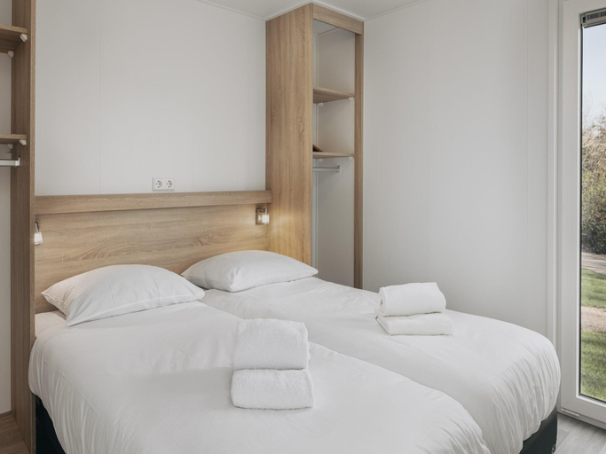 Bedroom 2, Chalet near Dutch Beaches and Town Center, Veere