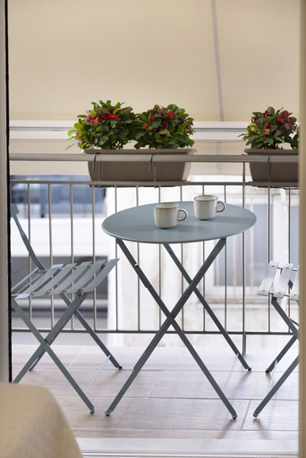 Balcony 3, Elegant Minimal Studio in Kerameikos, Attica