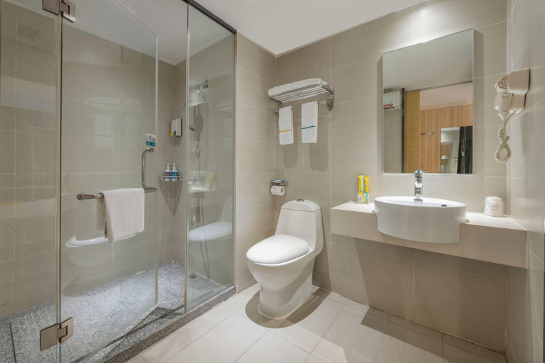 Bathroom 3, City Comfort Inn Liuzhou Jiangbin Park, Liuzhou