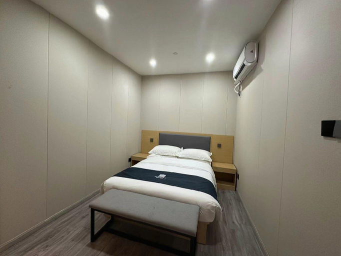 Bedroom 2, Echarm Hotel Shanghai North Bund Tilanqiao Metro Station, Shanghai