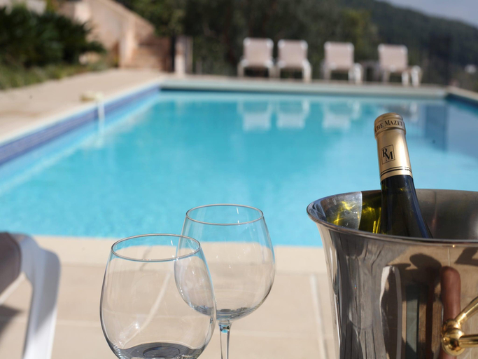 Exterior view 2, Elegant Villa with Pool, Cabris, Alpes-Maritimes