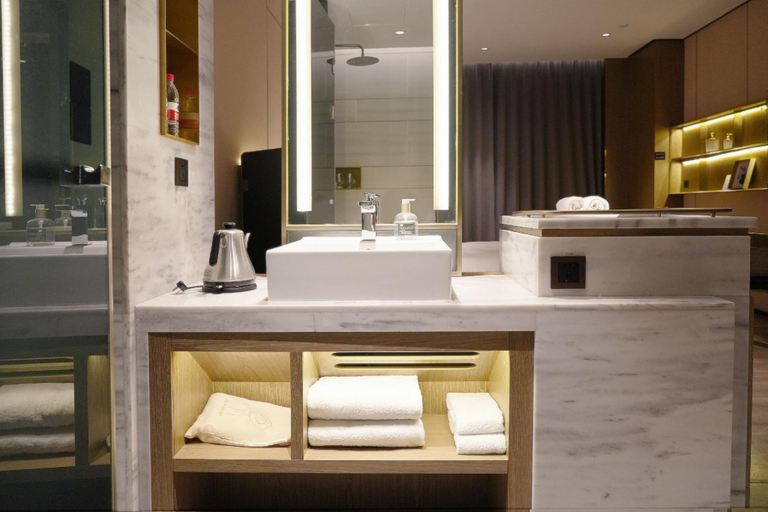 Bathroom 3, Echarm Plus Hotel Foshan Wisdom New Town Metro Station, Foshan