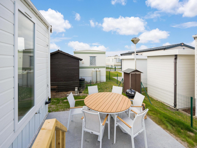 Balcony/terrace, Middelkerke Mobile Home with Garden, West-Vlaanderen