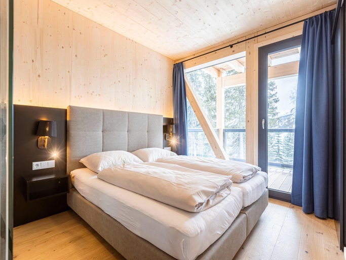 Bedroom 4, Welcoming chalet with sauna hot tub, Murau