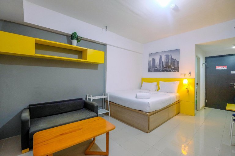 Bedroom 2, Warm and Cozy Studio Park View Condominium Apartment, Depok