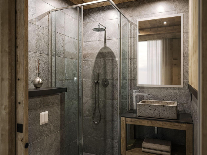 Bathroom 4, Apartment in Les Deux Alpes Near Ski Slopes, Isère