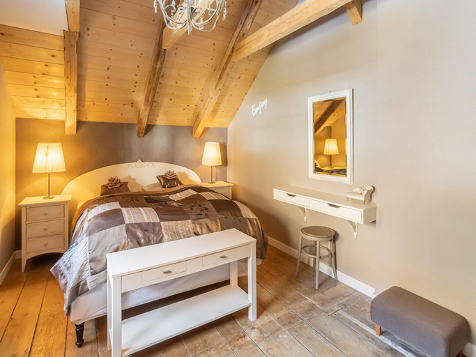 Bedroom 2, Chalet in Rangersdorf near Ski Slopes, Spittal an der Drau